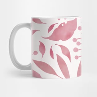 Pink foliage Mug